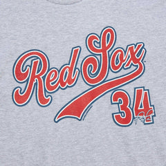 Grey Heather David Ortiz Boston Red Sox Mitchell & Ness Cooperstown Collection Player T-Shirt