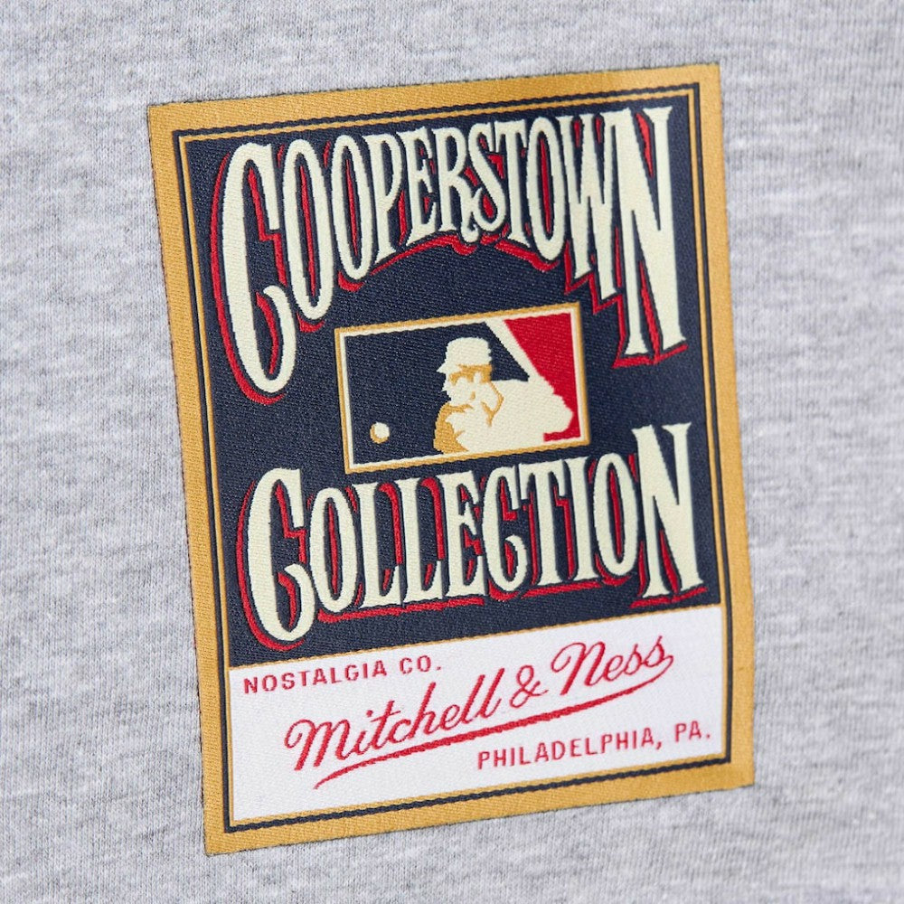 Grey Heather David Ortiz Boston Red Sox Mitchell & Ness Cooperstown Collection Player T-Shirt