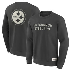 Elements Future Ground Lettering Pullover Sweatshirt - Pittsburgh Steelers Pullover