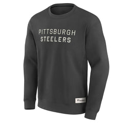 Elements Future Ground Lettering Pullover Sweatshirt - Pittsburgh Steelers Pullover