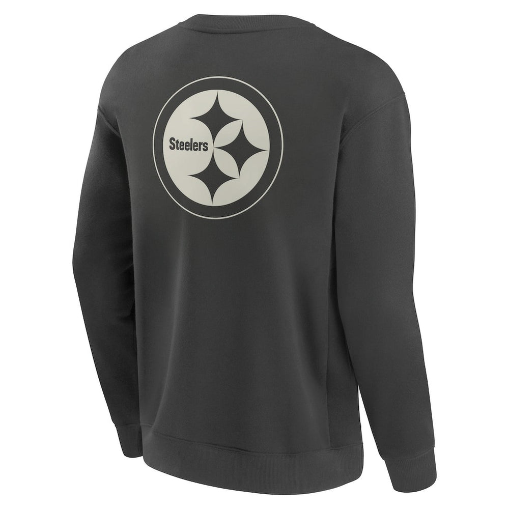 Elements Future Ground Lettering Pullover Sweatshirt - Pittsburgh Steelers Pullover