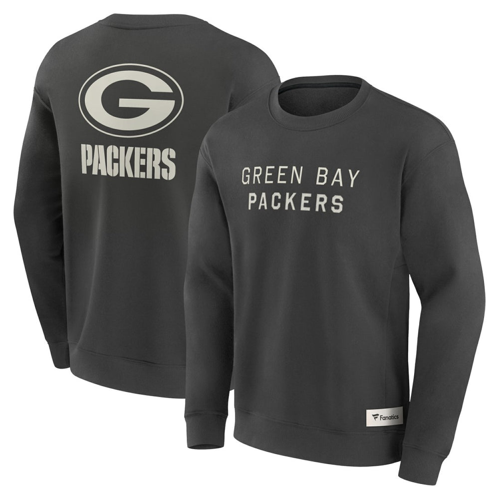Elements Future Ground Lettering Pullover Sweatshirt - Green Bay Packers Pullover
