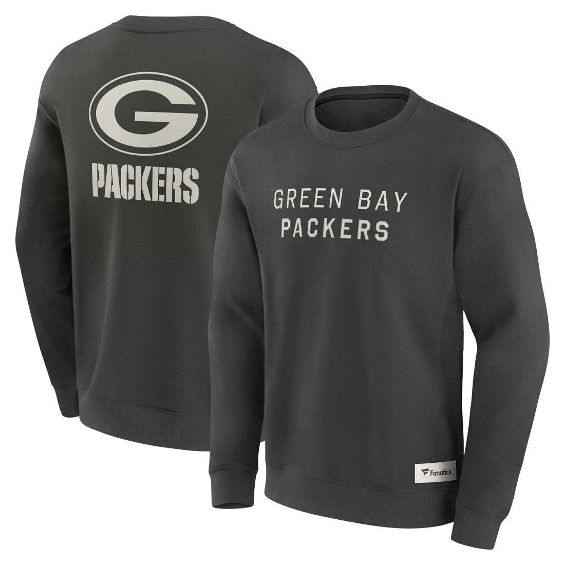 Elements Future Ground Lettering Pullover Sweatshirt - Green Bay Packers Pullover