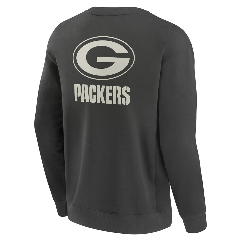 Elements Future Ground Lettering Pullover Sweatshirt - Green Bay Packers Pullover