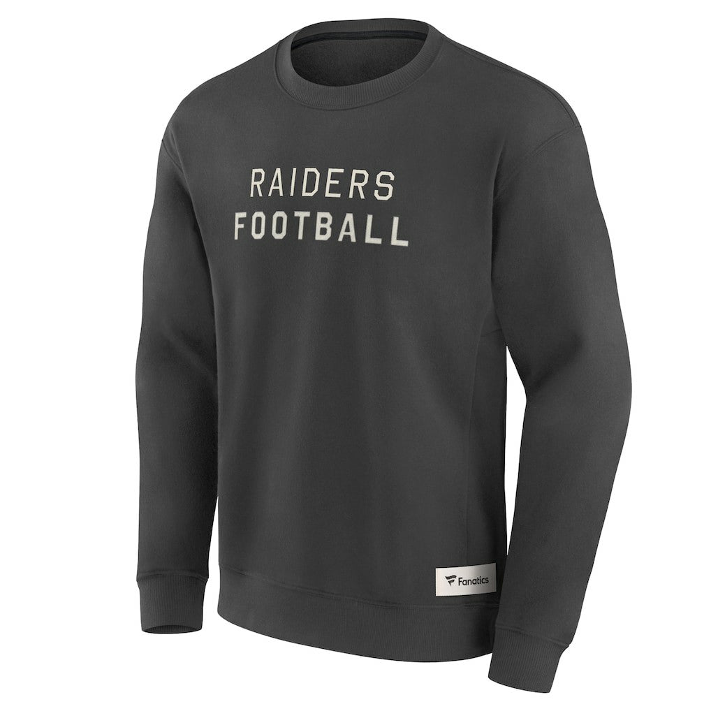 Elements Future Ground Lettering Pullover Sweatshirt - Las Vegas Raiders Pullover