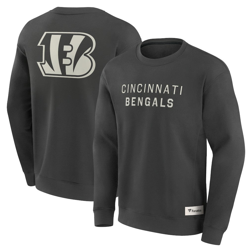Elements Future Ground Lettering Pullover Sweatshirt - Cincinnati Bengals Pullover