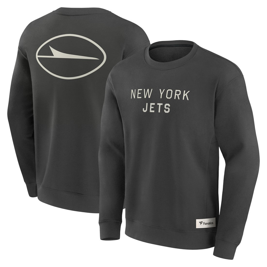 Elements Future Ground Lettering Pullover Sweatshirt - New York Jets Pullover