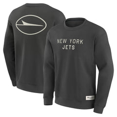 Elements Future Ground Lettering Pullover Sweatshirt - New York Jets Pullover