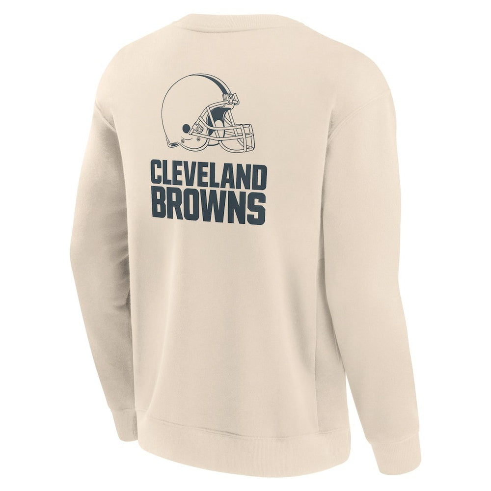 Elements Future Ground Lettering Pullover Sweatshirt - Cleveland Browns Pullover