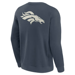Elements Future Ground Lettering Pullover Sweatshirt - Denver Broncos Pullover