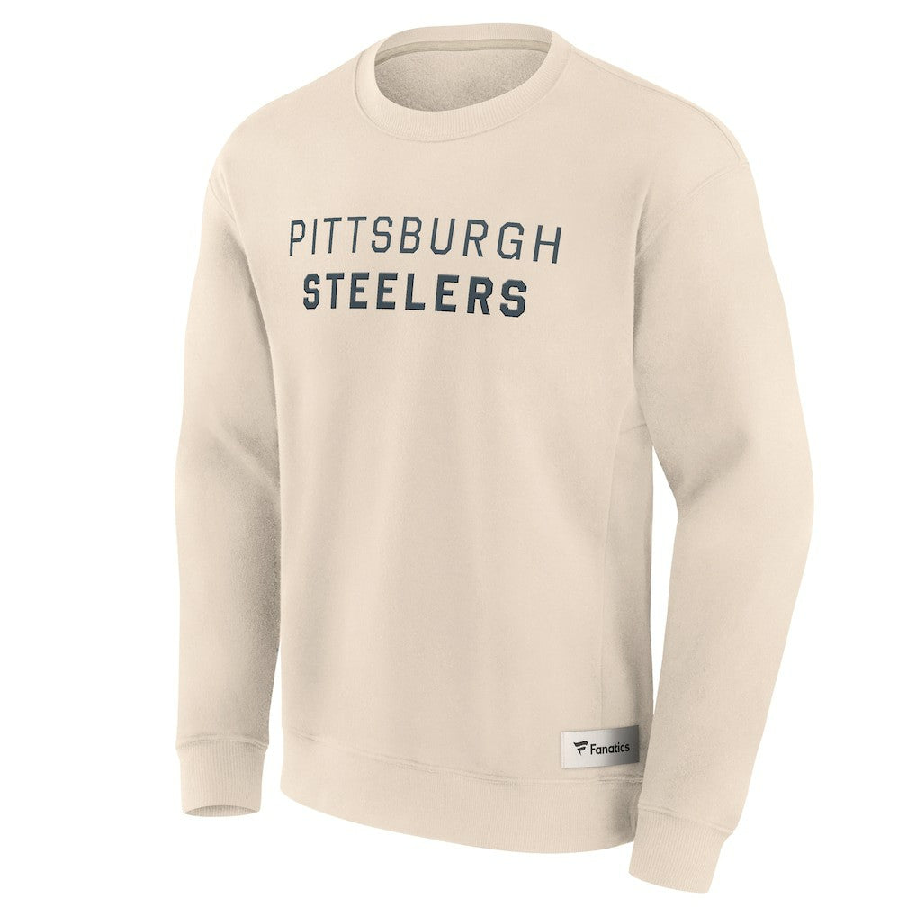 Elements Future Ground Lettering Pullover Sweatshirt - Pittsburgh Steelers Pullover