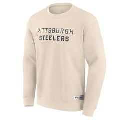 Elements Future Ground Lettering Pullover Sweatshirt - Pittsburgh Steelers Pullover