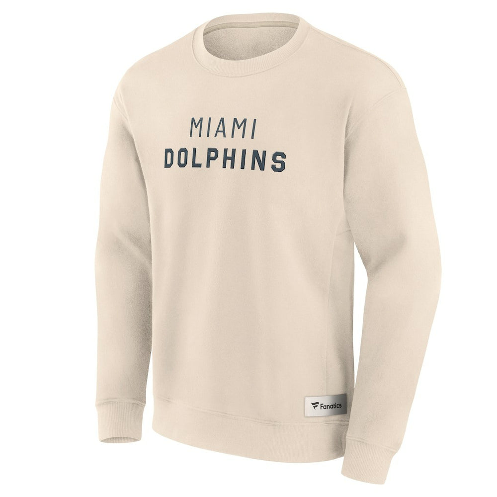 Elements Future Ground Lettering Pullover Sweatshirt - Miami Dolphins Pullover