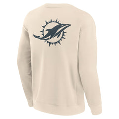 Elements Future Ground Lettering Pullover Sweatshirt - Miami Dolphins Pullover
