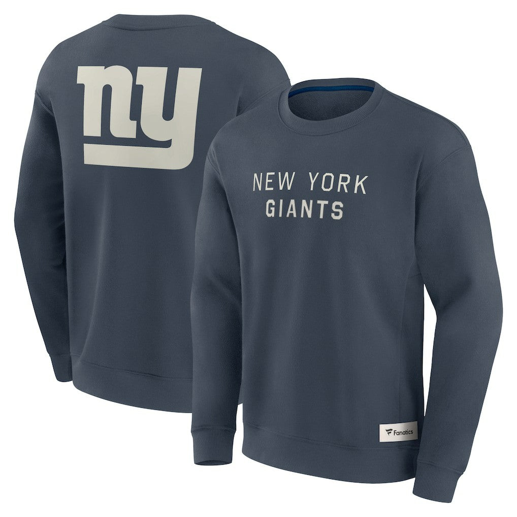 Elements Future Ground Lettering Pullover Sweatshirt - New York Giants Pullover