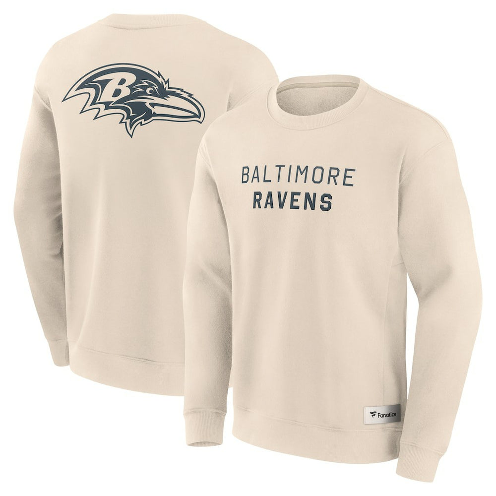 Elements Future Ground Lettering Pullover Sweatshirt - Baltimore Ravens Pullover