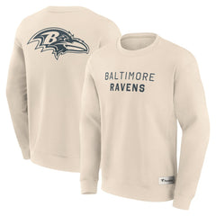 Elements Future Ground Lettering Pullover Sweatshirt - Baltimore Ravens Pullover