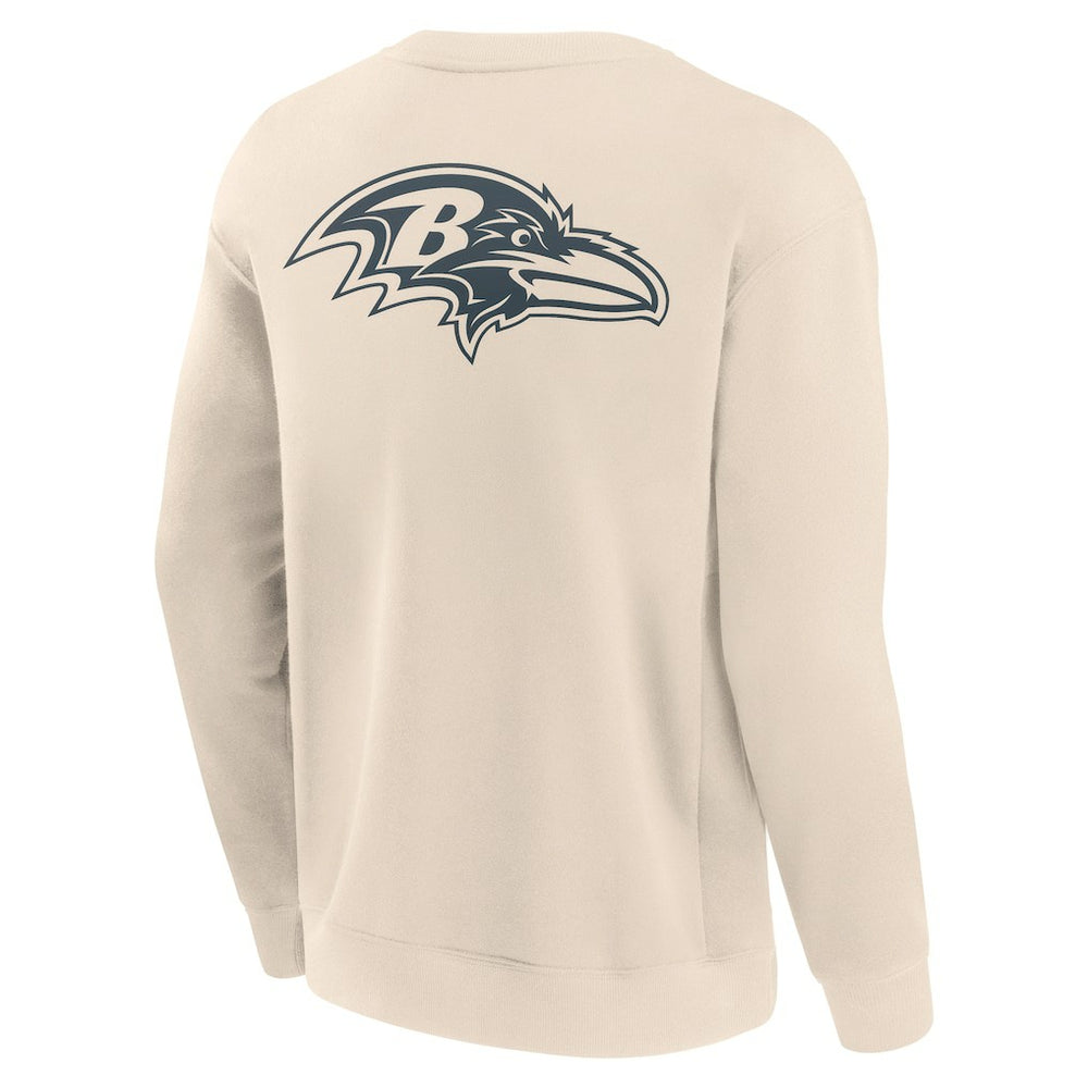 Elements Future Ground Lettering Pullover Sweatshirt - Baltimore Ravens Pullover