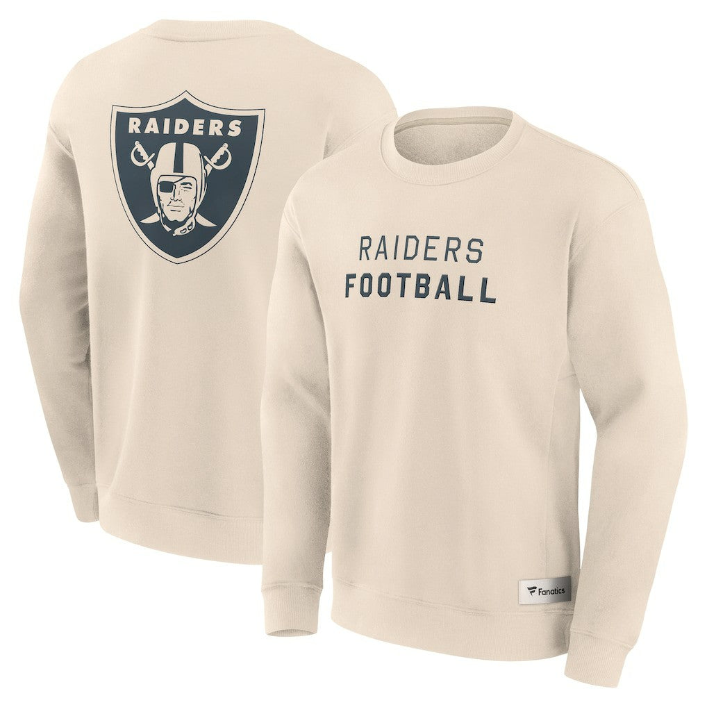 Elements Future Ground Lettering Pullover Sweatshirt - Las Vegas Raiders Pullover