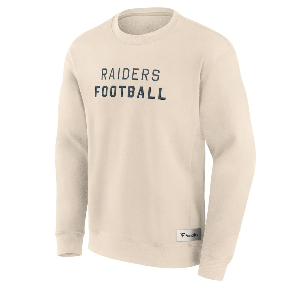 Elements Future Ground Lettering Pullover Sweatshirt - Las Vegas Raiders Pullover