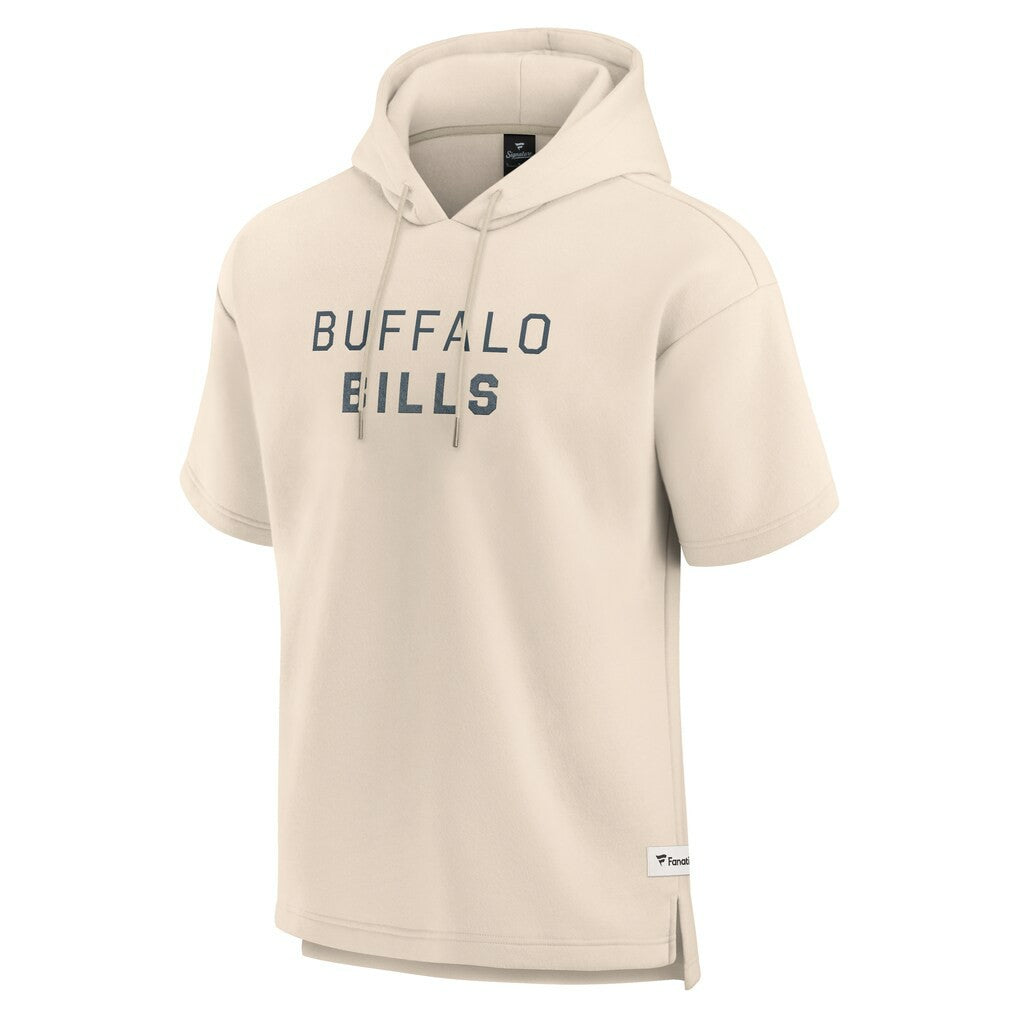 Elements Future Ground Lettering Short Sleeve Pullover Hoodie - Buffalo Bills Hoodies