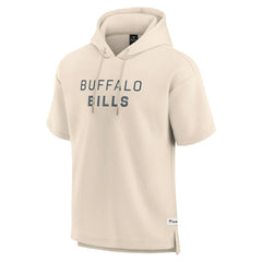 Elements Future Ground Lettering Short Sleeve Pullover Hoodie - Buffalo Bills Hoodies