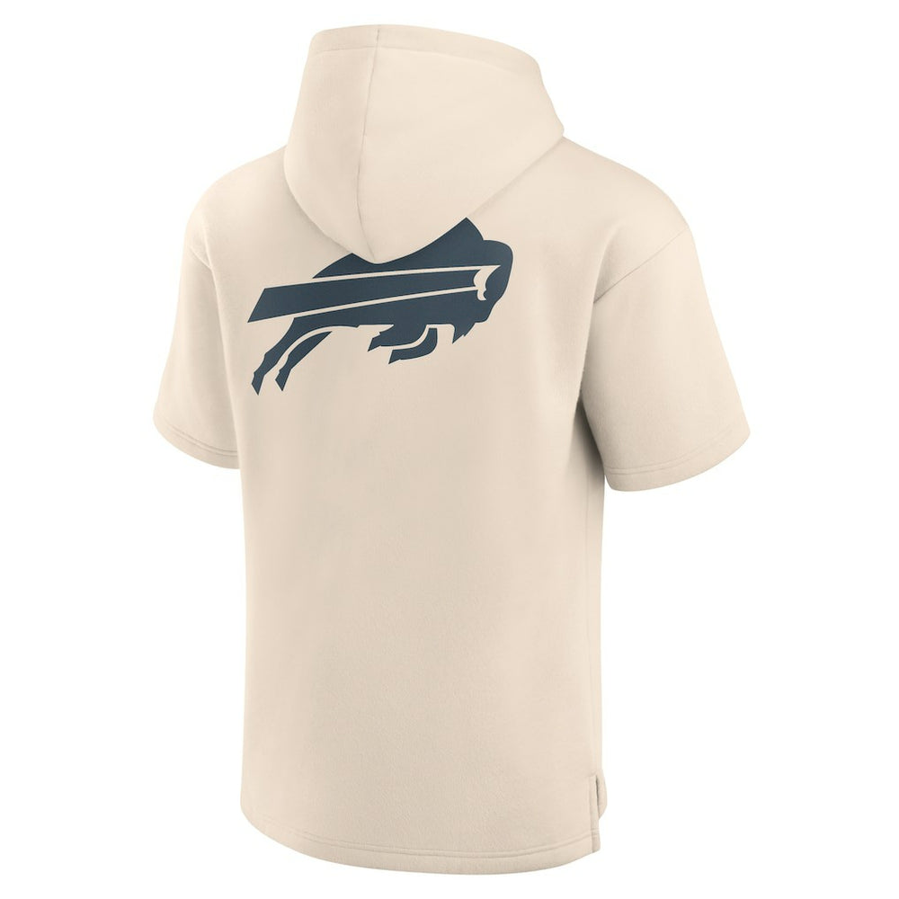 Elements Future Ground Lettering Short Sleeve Pullover Hoodie - Buffalo Bills Hoodies