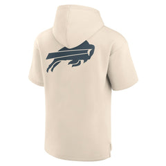 Elements Future Ground Lettering Short Sleeve Pullover Hoodie - Buffalo Bills Hoodies