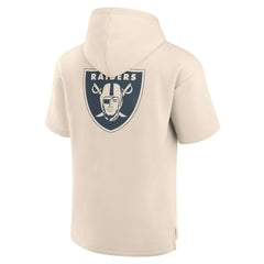 Elements Future Ground Lettering Short Sleeve Pullover Hoodie - Las Vegas Raiders Hoodies