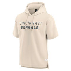 Elements Future Ground Lettering Short Sleeve Pullover Hoodie - Cincinnati Bengals Hoodies