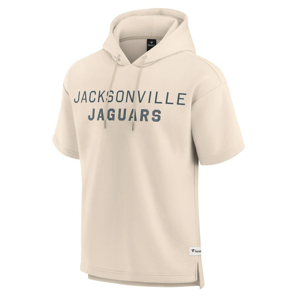 Elements Future Ground Lettering Short Sleeve Pullover Hoodie - Jacksonville Jaguars Hoodies