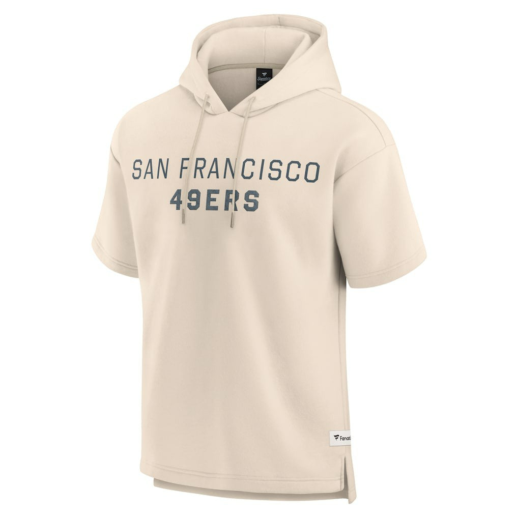 Elements Future Ground Lettering Short Sleeve Pullover Hoodie - San Francisco 49ers Hoodies