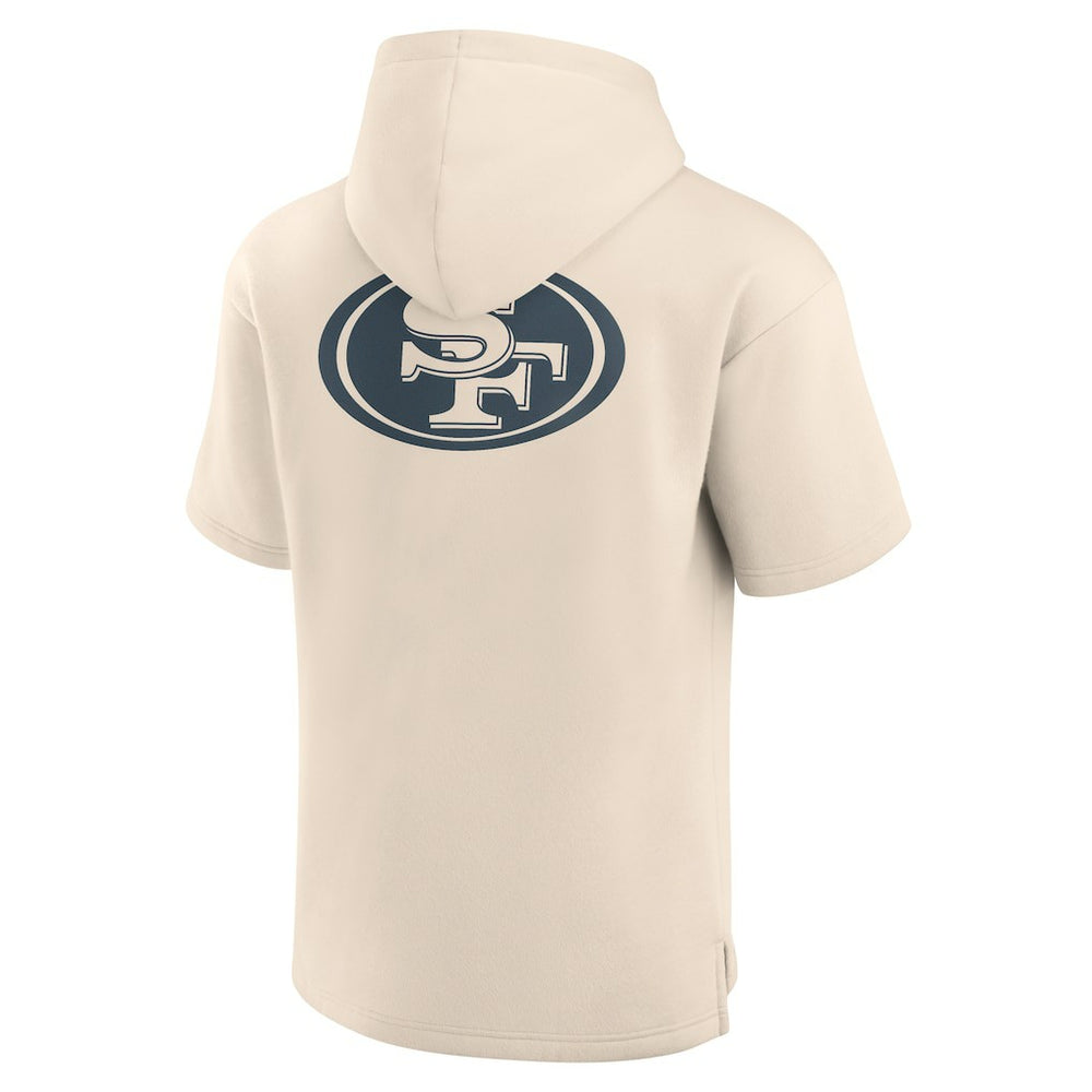 Elements Future Ground Lettering Short Sleeve Pullover Hoodie - San Francisco 49ers Hoodies