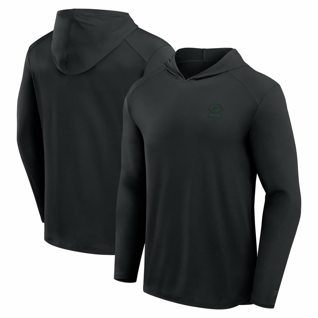 Front Office Power Mono Long Sleeve Hoodie T-Shirt - Green Bay Packers Hoodies
