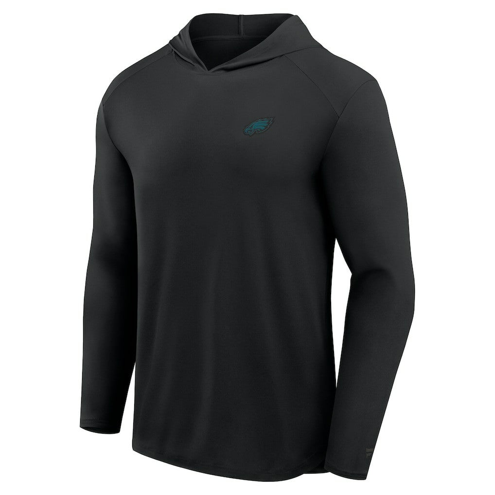 Front Office Power Mono Long Sleeve Hoodie T-Shirt - Philadelphia Eagles Hoodies