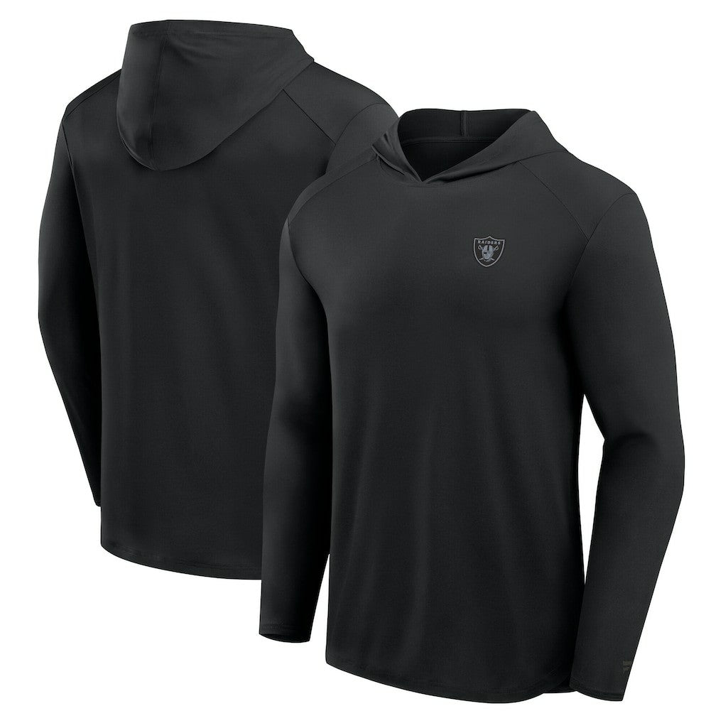 Front Office Power Mono Long Sleeve Hoodie T-Shirt - Las Vegas Raiders Hoodies