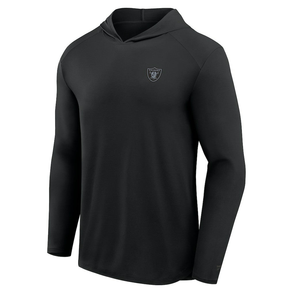 Front Office Power Mono Long Sleeve Hoodie T-Shirt - Las Vegas Raiders Hoodies