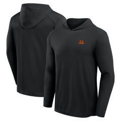 Front Office Power Mono Long Sleeve Hoodie T-Shirt - Cincinnati Bengals Hoodies