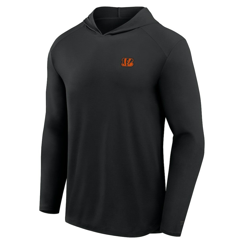 Front Office Power Mono Long Sleeve Hoodie T-Shirt - Cincinnati Bengals Hoodies