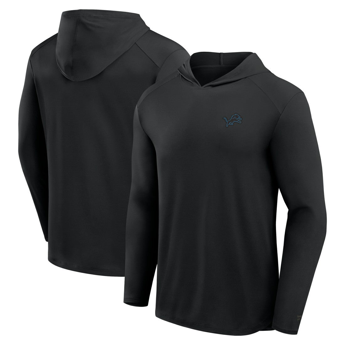 Front Office Power Mono Long Sleeve Hoodie T-Shirt - Detroit Lions Hoodies