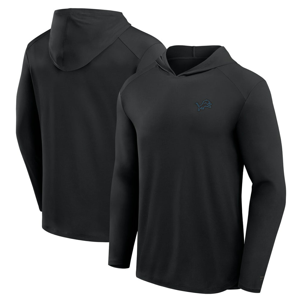 Front Office Power Mono Long Sleeve Hoodie T-Shirt - Detroit Lions Hoodies