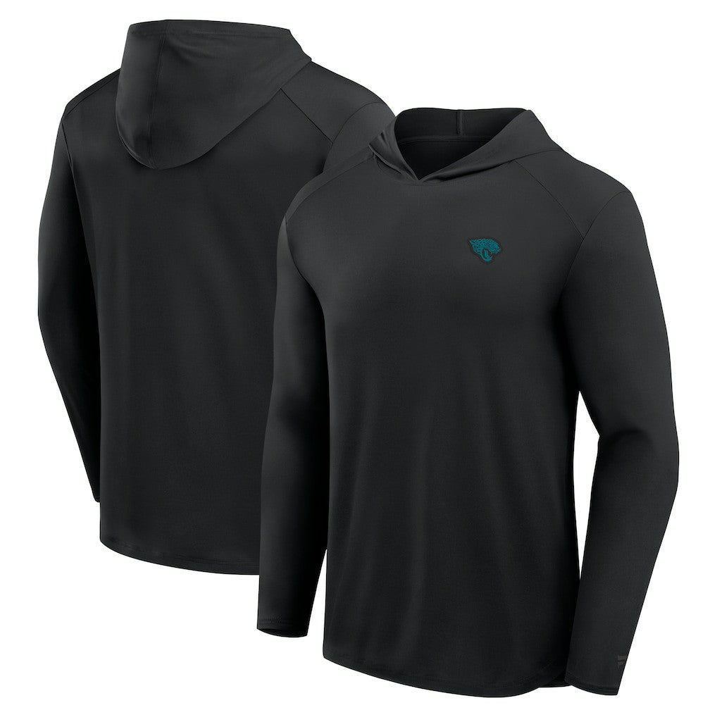 Front Office Power Mono Long Sleeve Hoodie T-Shirt - Jacksonville Jaguars Hoodies