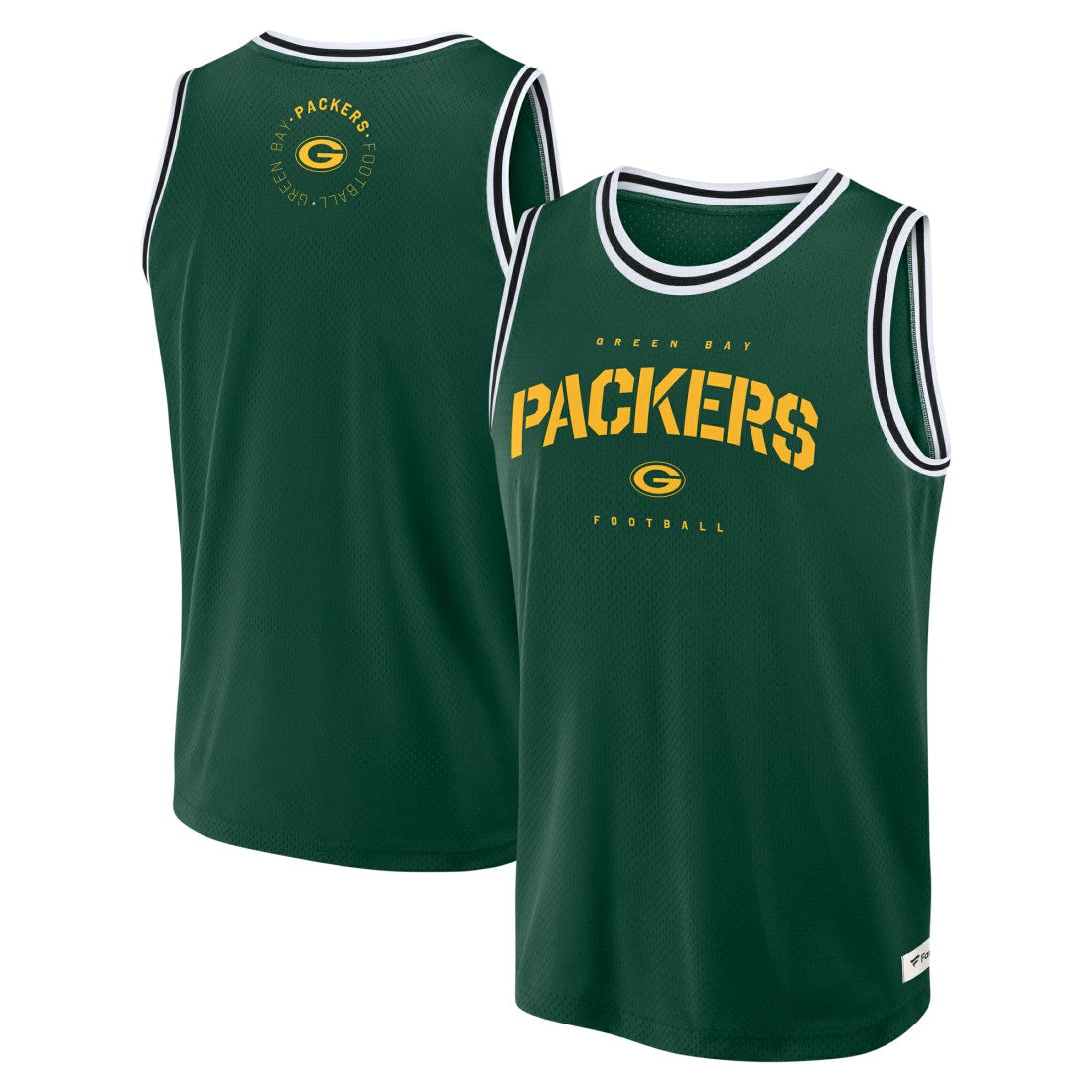 Elements Future Ground Jersey Tank Top - Green Bay Packers Jerseys