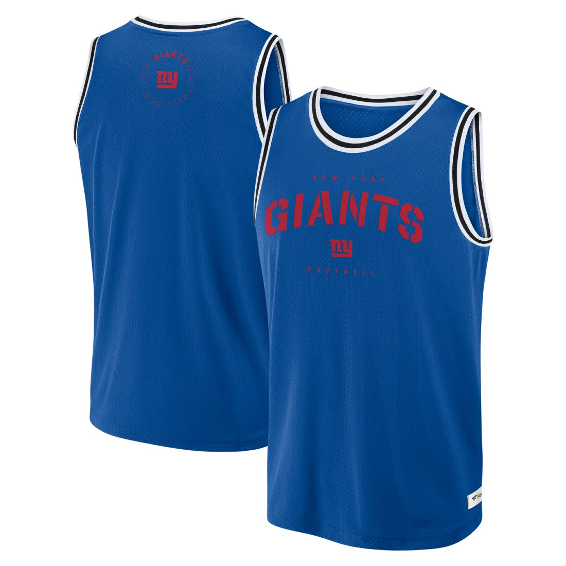 Elements Future Ground Jersey Tank Top - New York Giants Jerseys