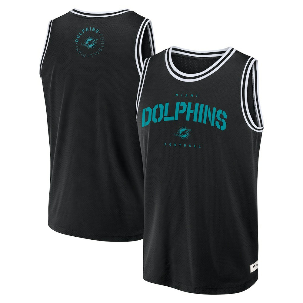 Elements Future Ground Jersey Tank Top - Miami Dolphins Jerseys
