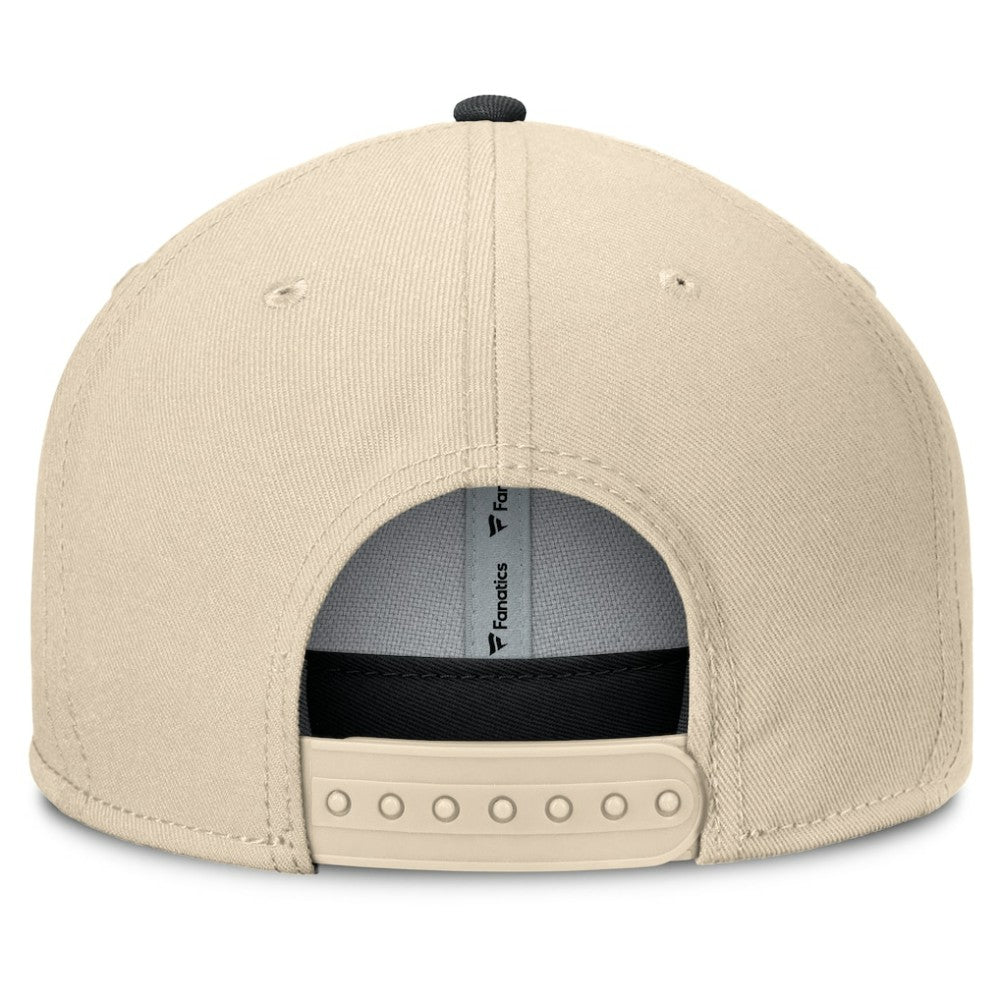 Natural/Black Tampa Bay Rays Fanatics Cooperstown Collection Bounder Snapback Hat