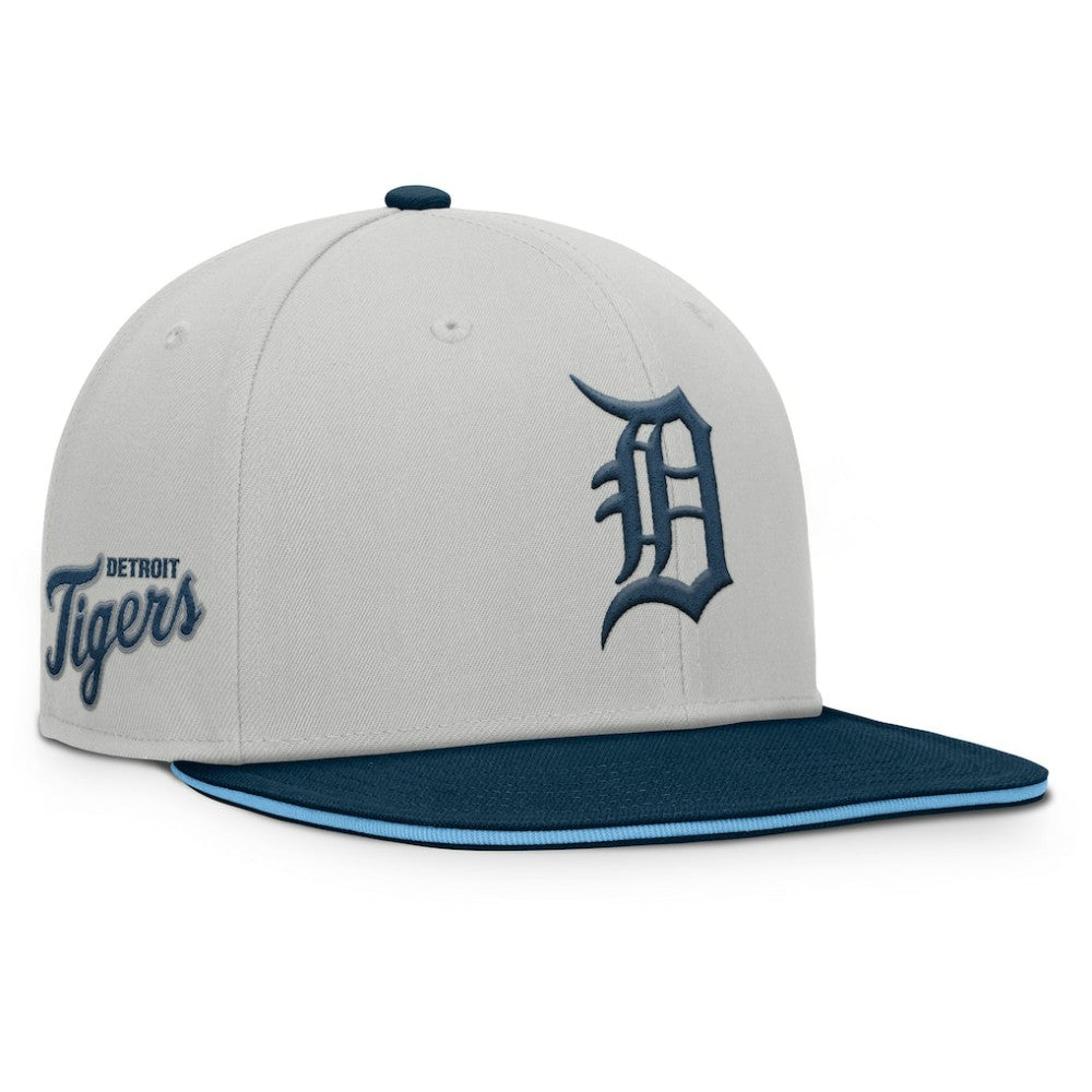 Gray Detroit Tigers Fanatics Knuckleball Snapback Hat