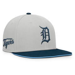 Gray Detroit Tigers Fanatics Knuckleball Snapback Hat
