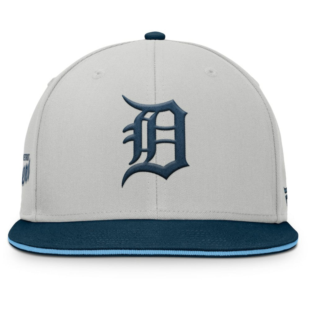 Gray Detroit Tigers Fanatics Knuckleball Snapback Hat