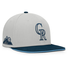 Gray Colorado Rockies Fanatics Knuckleball Snapback Hat